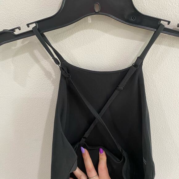 Girlfriend Collective The Undress Shade Black Athletic Skort Dress Stretchy M - Picture 4 of 8